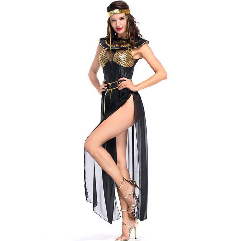 Disfraz De Mujer Faraona Egipcia Cleopatra Halloween image number 3.0