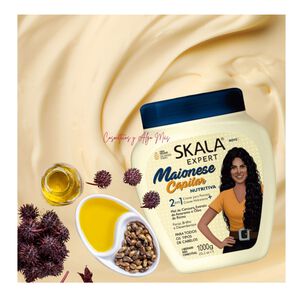 Skala Mayonesa Capilar Para Cabellos Ondulados 1kg
