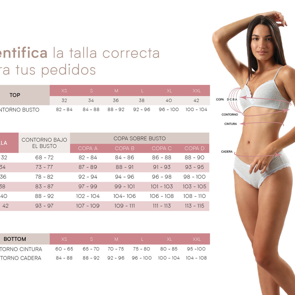 Pack Pantaleta Blonda Flores Mujer 13127-182 image number 5.0