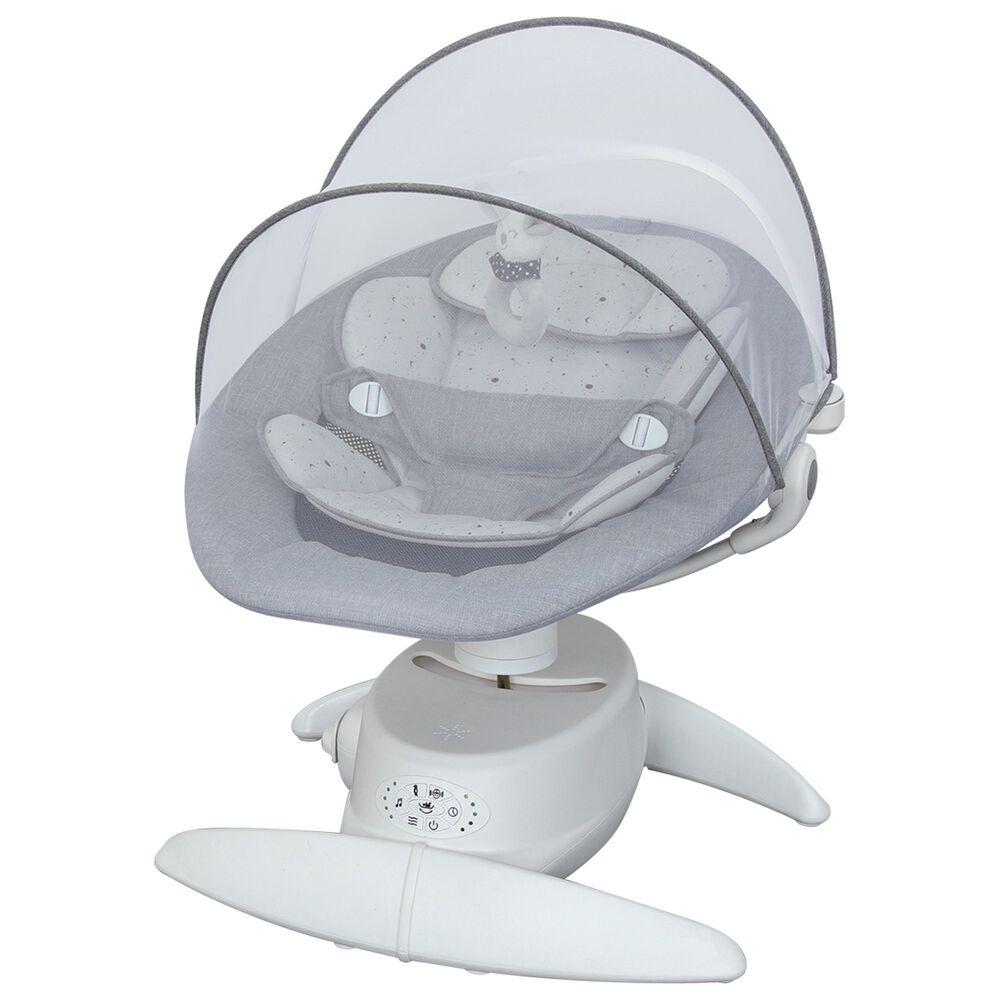 Silla Nido Bouncer 3d Swing Rocker Gris image number 4.0