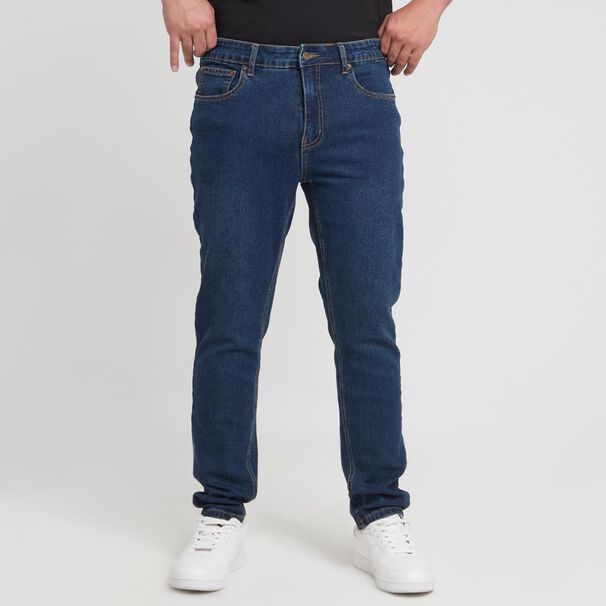 Jeans Lavado Tiro Medio Skinny Hombre Skuad