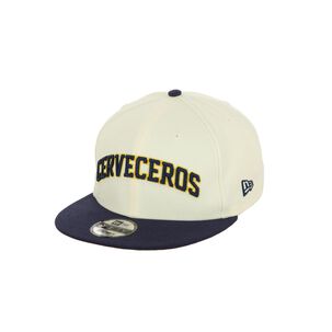 Gorra 9fifty Milwaukee Brewers Mlb Hispanic White