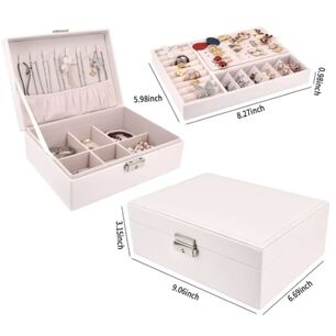 Joyero Organizador Blanco