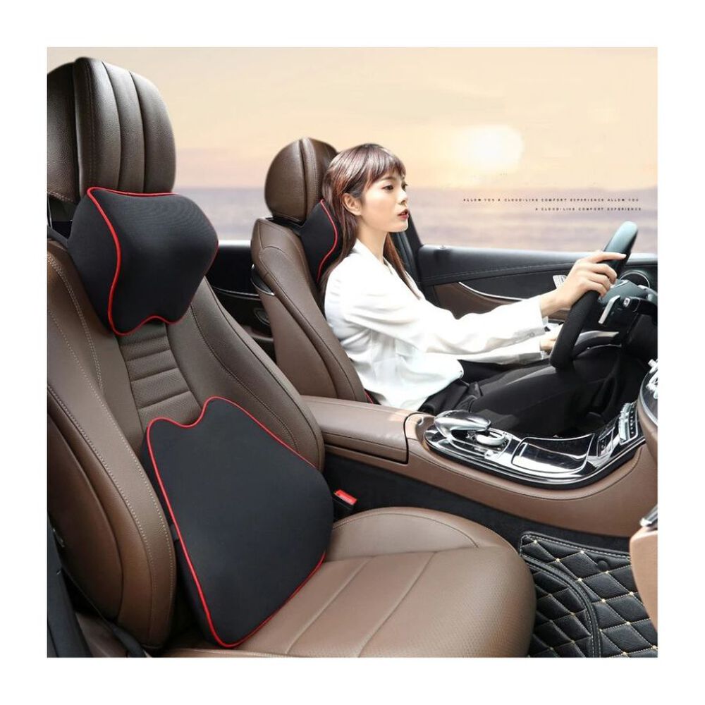 Almohada Cojin Masajeador Para Auto Soporte Lumbar Cuello image number 3.0