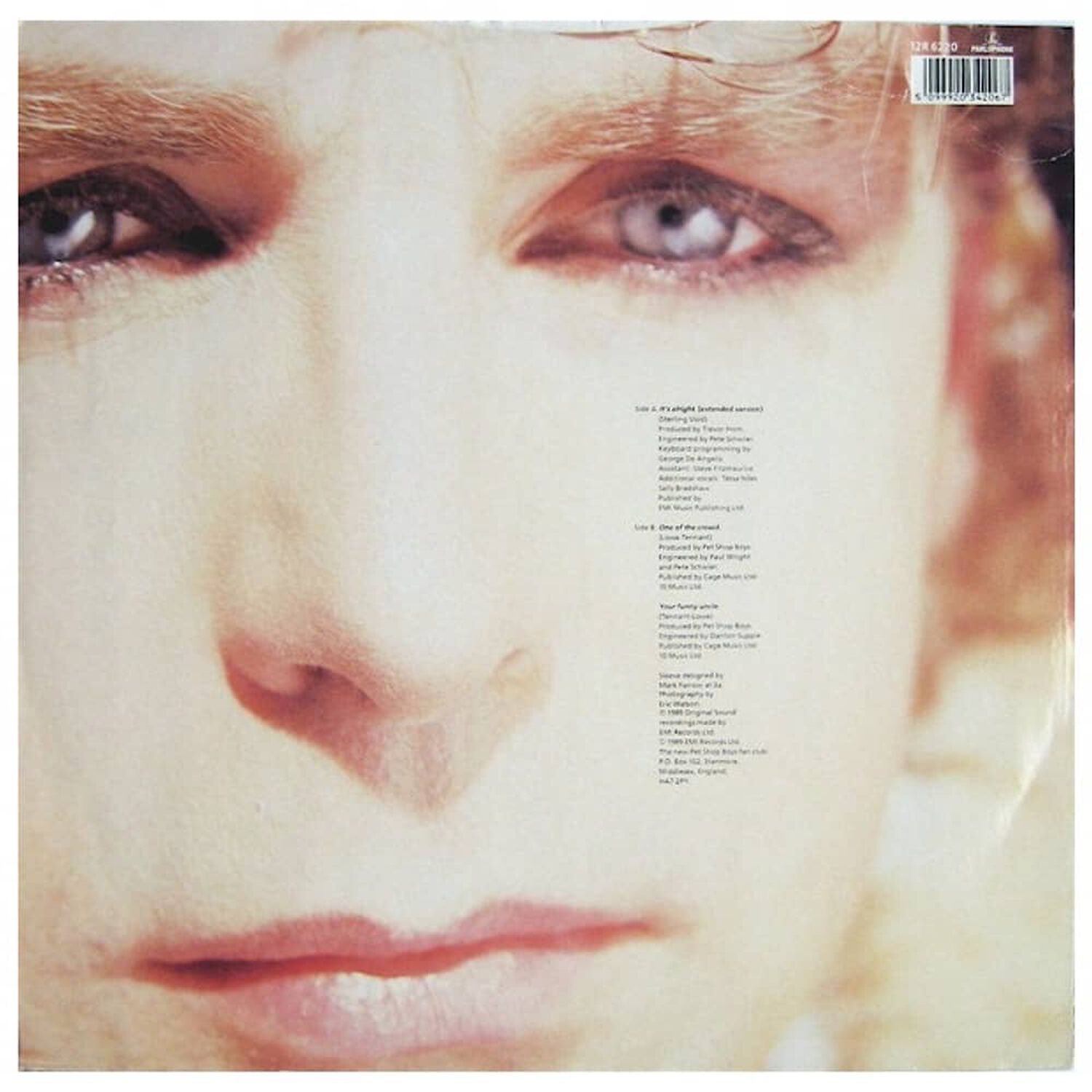 Pet Shop Boys - It's Alright | 12" Maxi Single Vinilo Usado image number 1.0