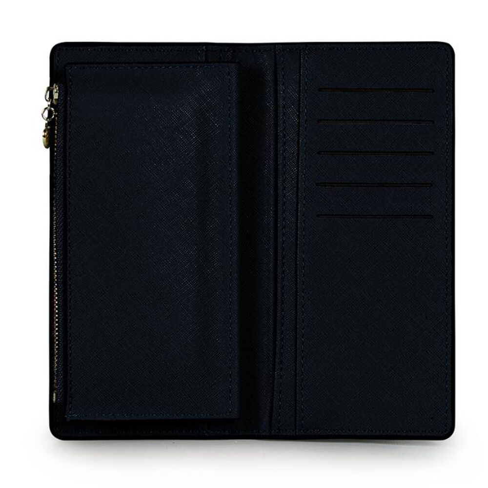 2 Billeteras De Mujer Vesta Negra Y Azul Carven image number 6.0