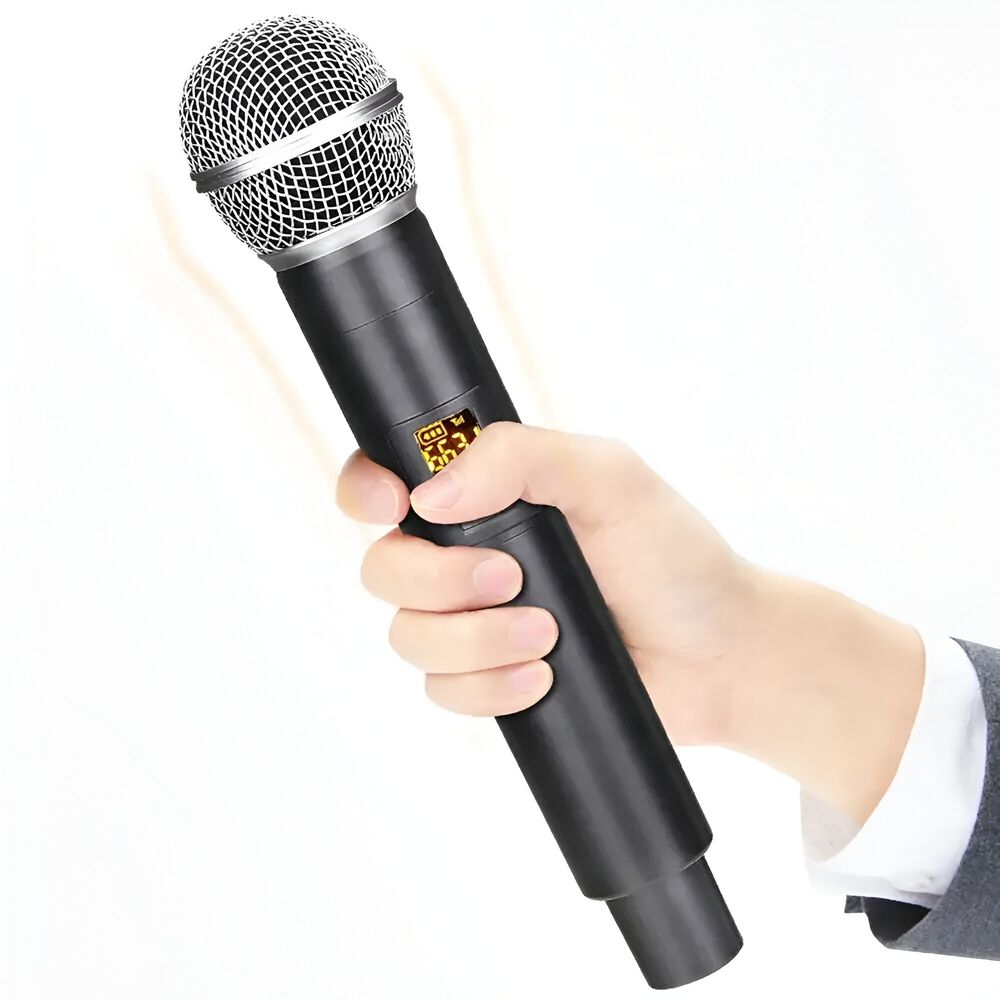 Pack De Micr&oacute;fonos Inal&aacute;mbricos Uhf Wm-314 Hifi Audio Hd image number 4.0