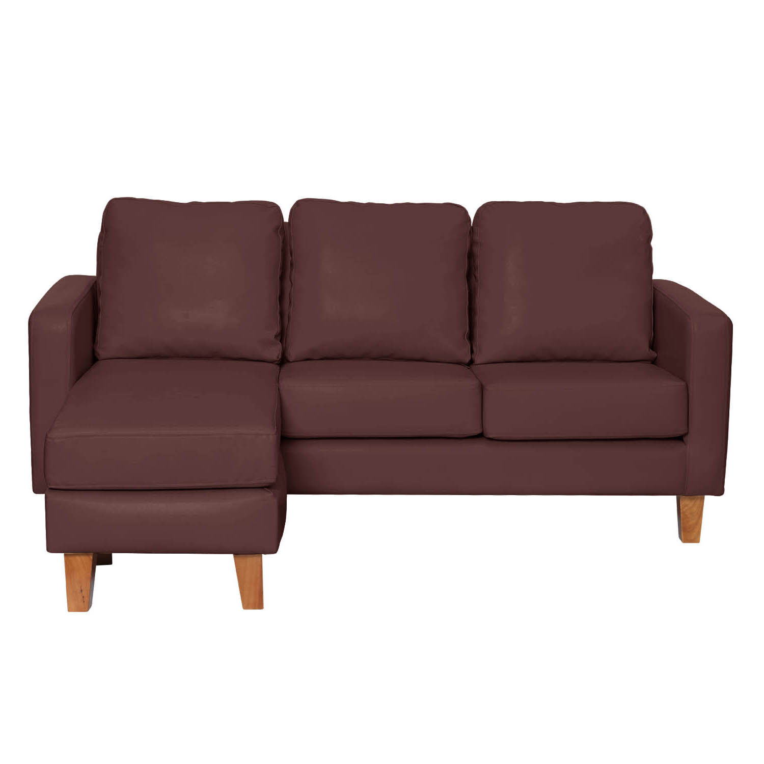 Seccional Venecia Intercambiable Pu Chocolate image number 2.0