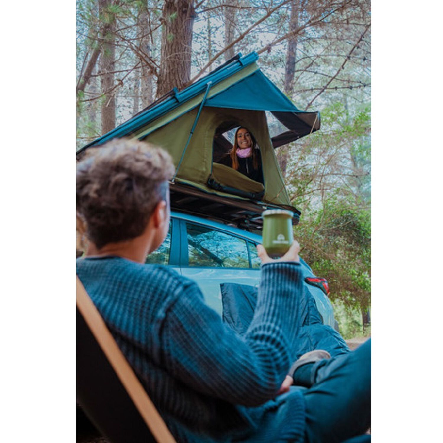Vaso Matera Camping Negro image number 4.0