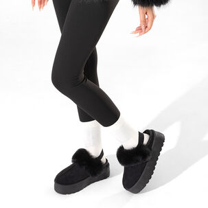Zueco Tipo Pantufla Casual Mujer Moda Con Felpa Weide Sl26