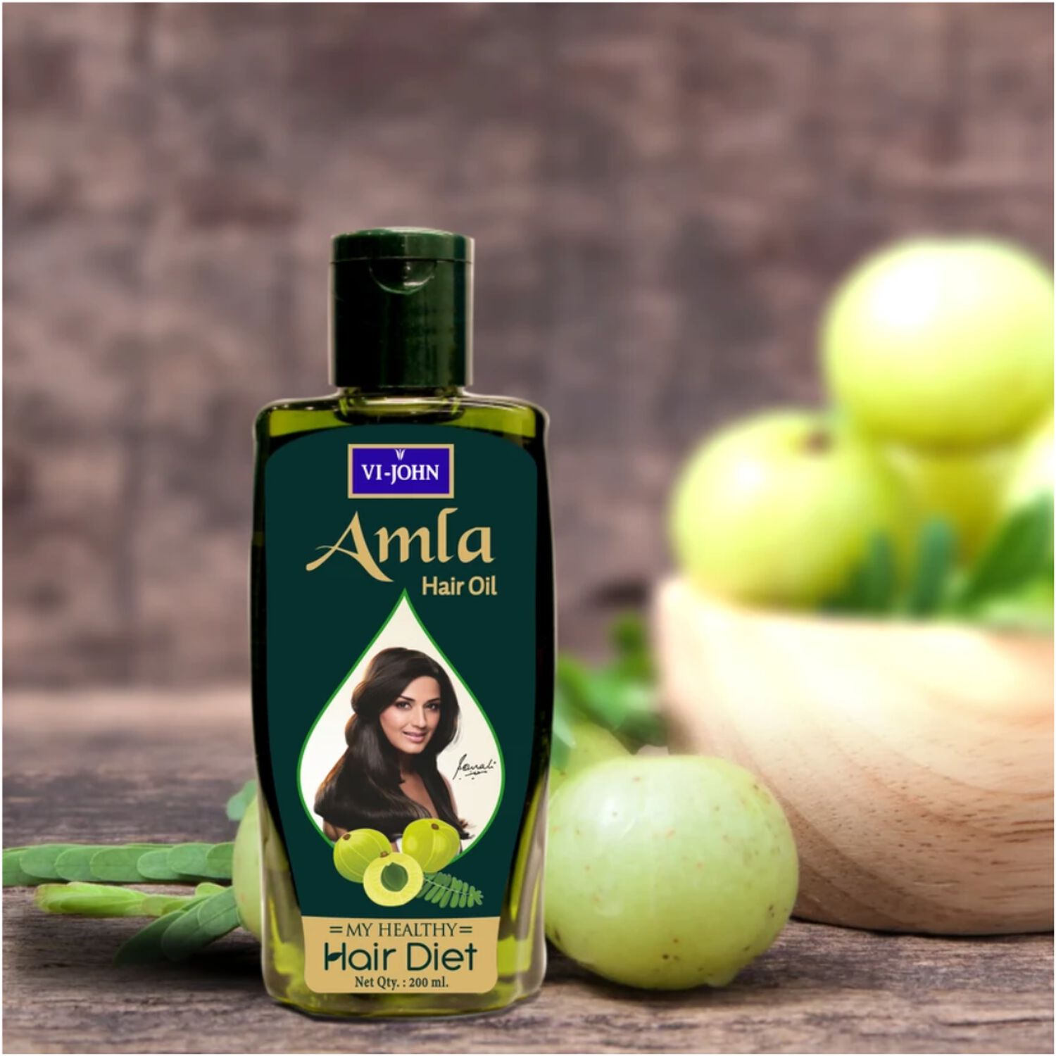 Vi-john Aceite Capilar Amla 200 Ml image number 1.0