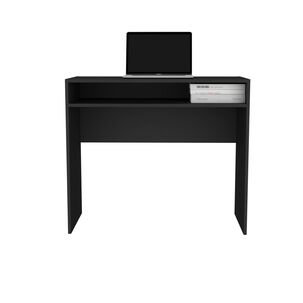 Combo Oficina New York 1 Escritorio Wengue + Silla Color Ergonomica Altura Ajustable