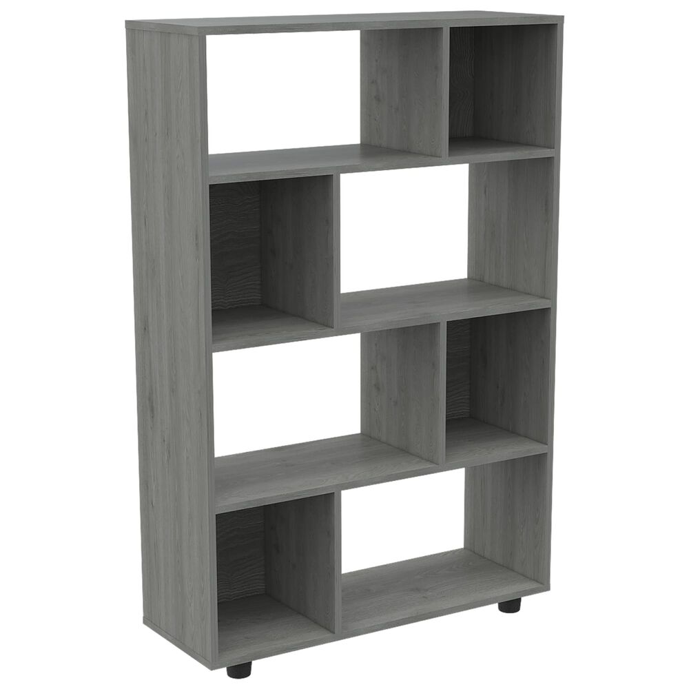 Biblioteca Modular 8 Repisas Fm-011g Gris image number 0.0