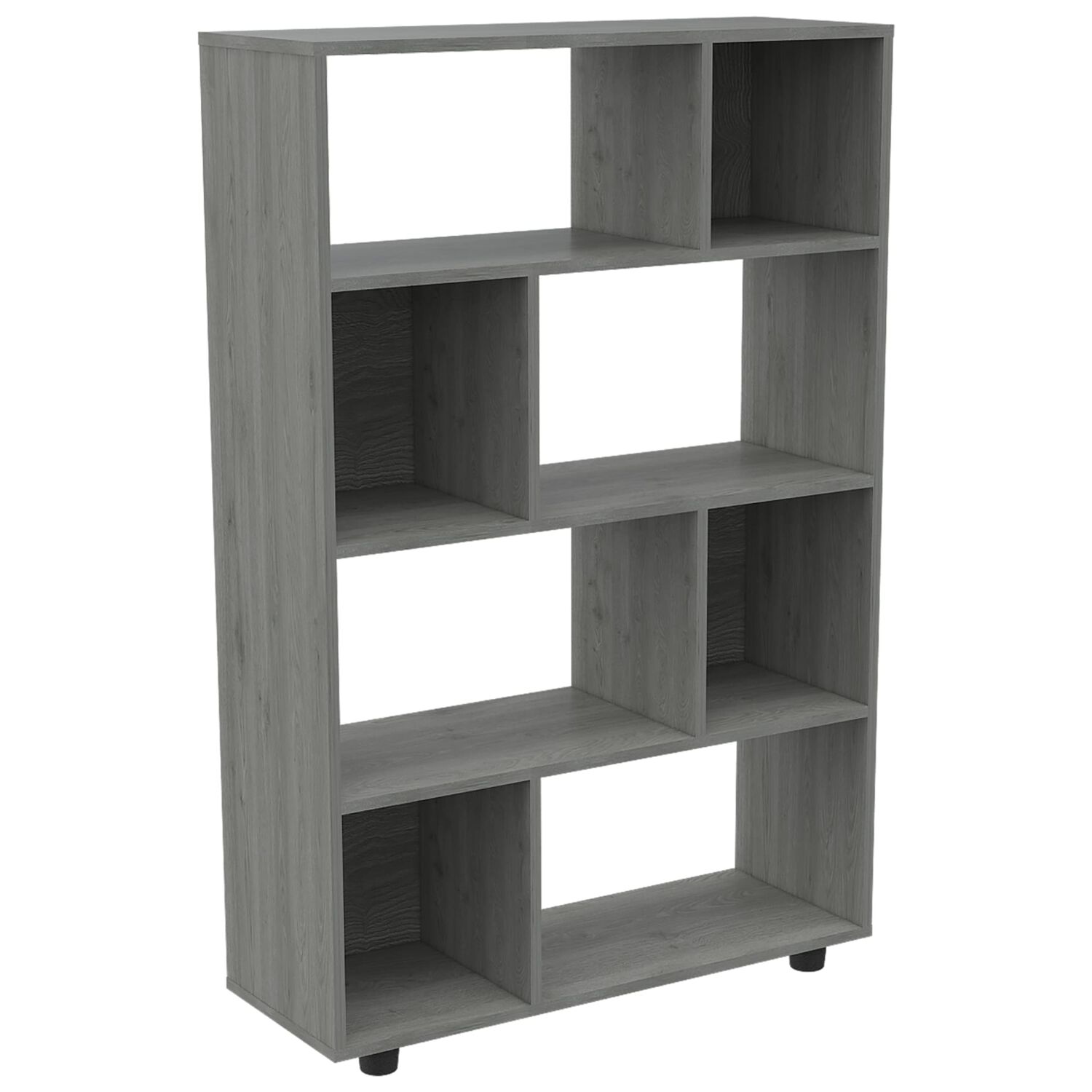 Biblioteca Modular 8 Repisas Fm-011g Gris image number 0.0