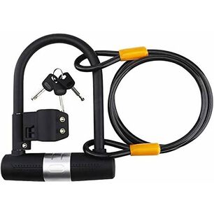 Candado Ulock Bulldog Con Cable Para Bicicleta