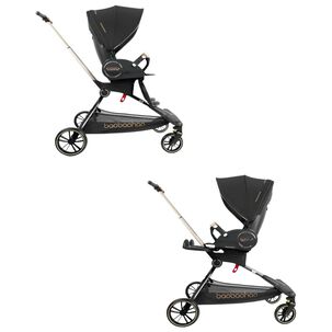 Coche De Paseo 360 Reclinable Astra Negro Lubabycas