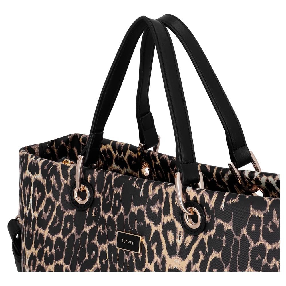 Cartera Tote Secret Narok St6 L Leopardo image number 5.0