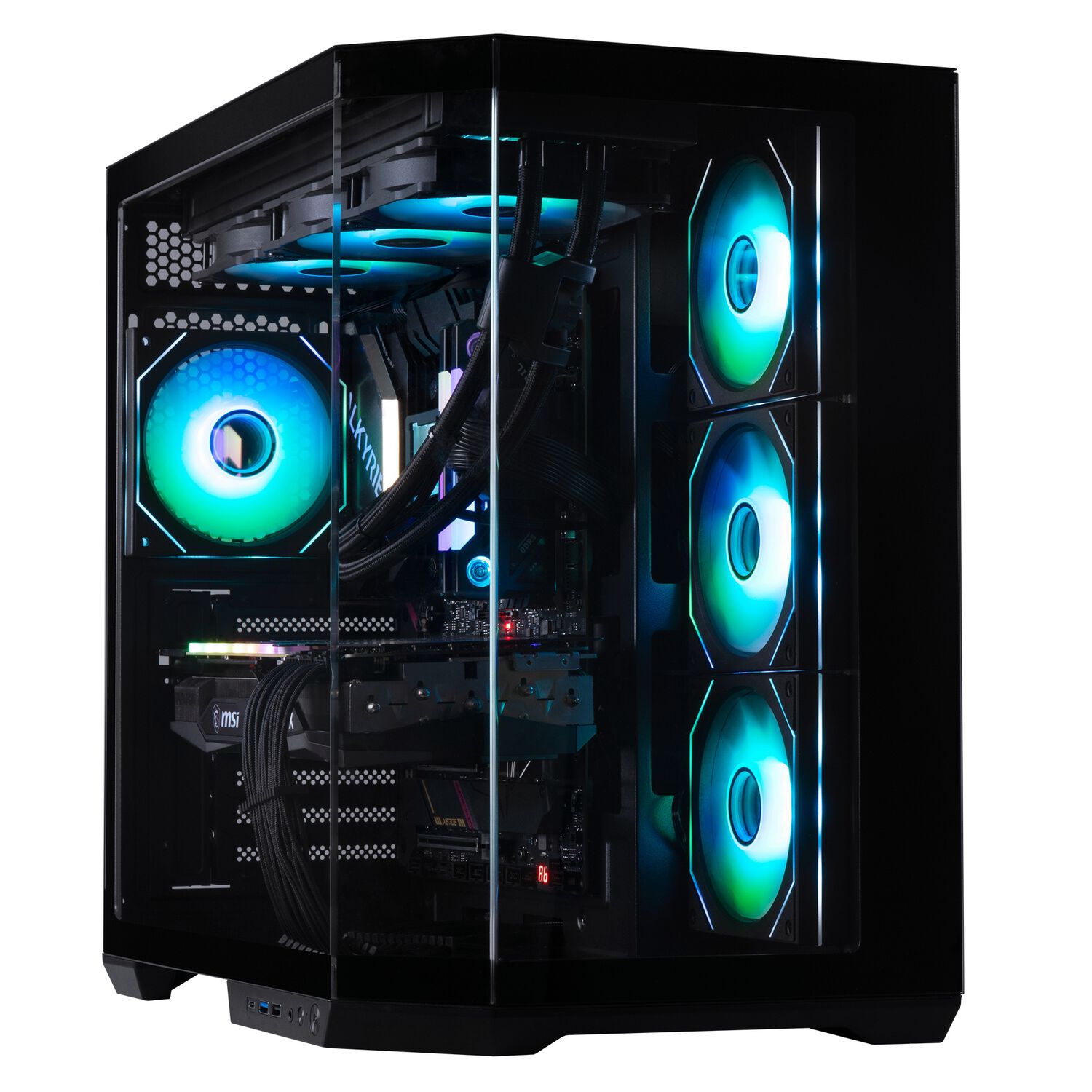 Gabinete Bitfenix/ ​​t10 E-atx / 1 Ventilador /negro image number 4.0