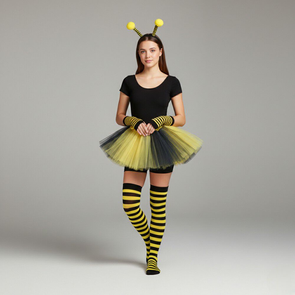 Accesorios Disfraz Abeja Animal Cintillo Guantes Cosplay Mas image number 0.0