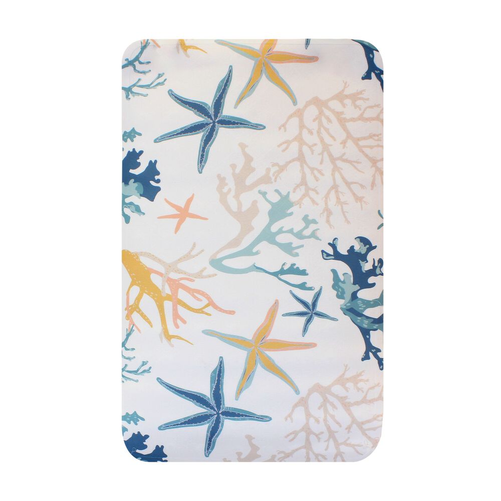 Alfombra De Ba&ntilde;o Nautica Home Pvc Antideslizante 39x69cm Corales De Mar image number 1.0