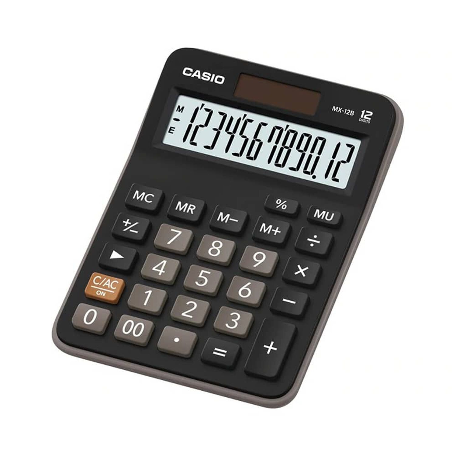 Calculadora Casio Para Comerciantes Numeros Grandes Mx-12b-bk image number 1.0