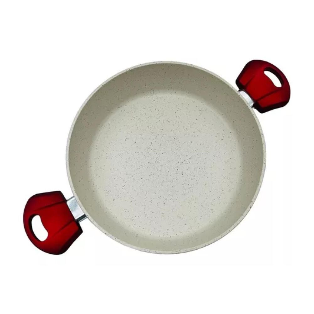 Olla Arrocera Marmoleada 26cm 4800ml Antiadherente Arte Andino image number 1.0