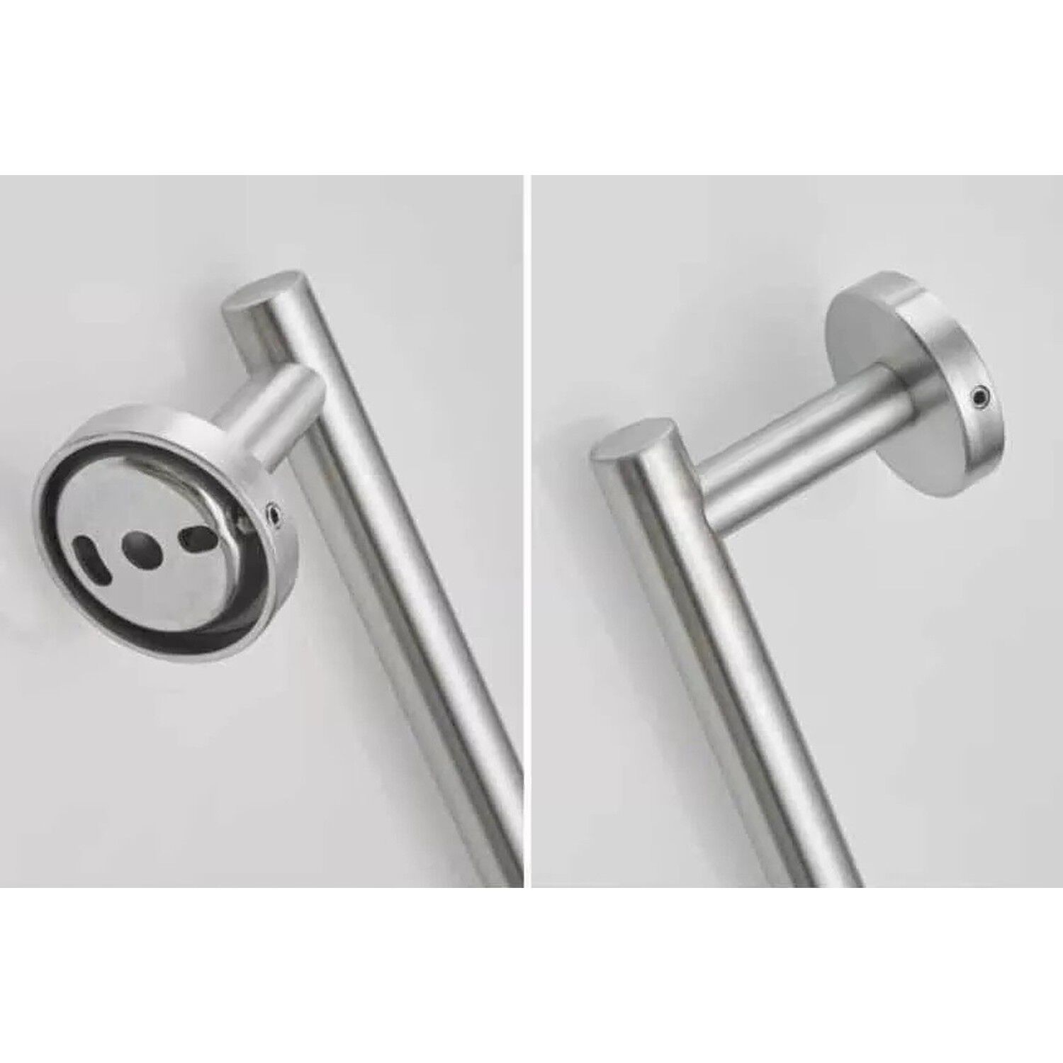 Set 5 Accesorios Ba&ntilde;o Acero Inoxidable Montaje Pared image number 2.0