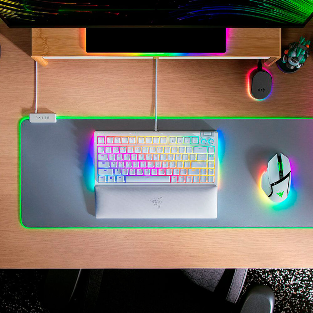 Teclado Gamer Razer Blackwidow V4 75% Switch Orange Mercury image number 4.0