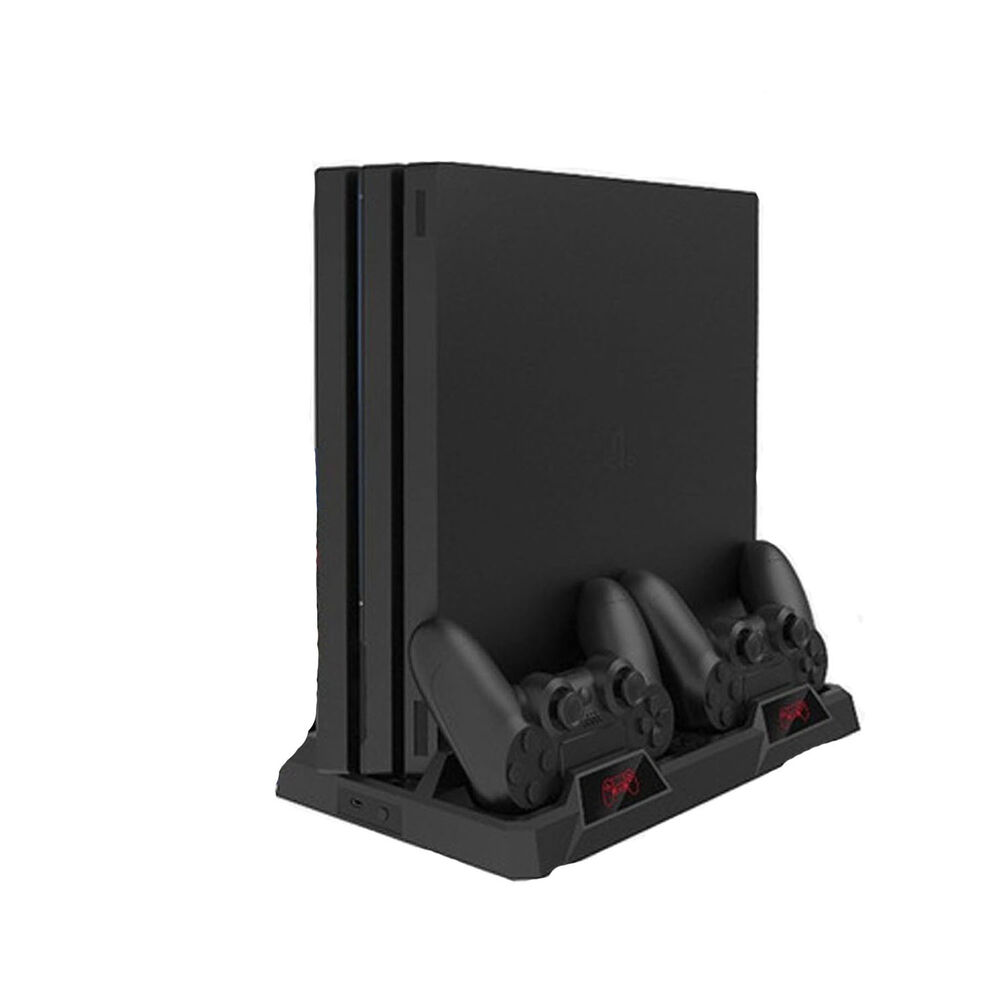 Base Multifuncional Led Compatible Con Ps4 Fat - Slim - Pro image number 0.0
