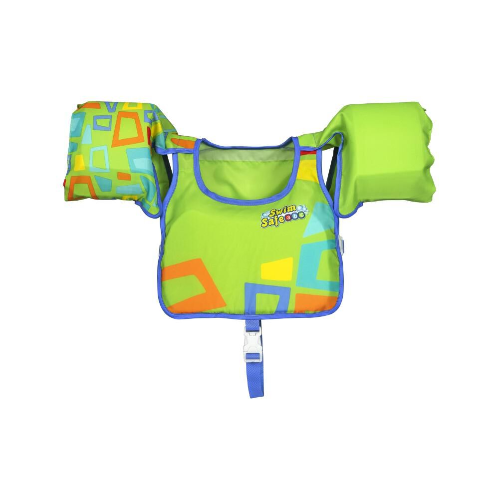 Chaleco De Natación De Tela Swim Safe Abc Aquastar Swim Pal Infantil image number 2.0