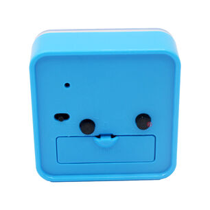 Reloj Despertador Cuadrado Ideal Para Escritorio Azul - Ps