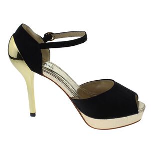 Zapato Negro Via Franca Art. 53so1331bla /v&iacute;a Franca