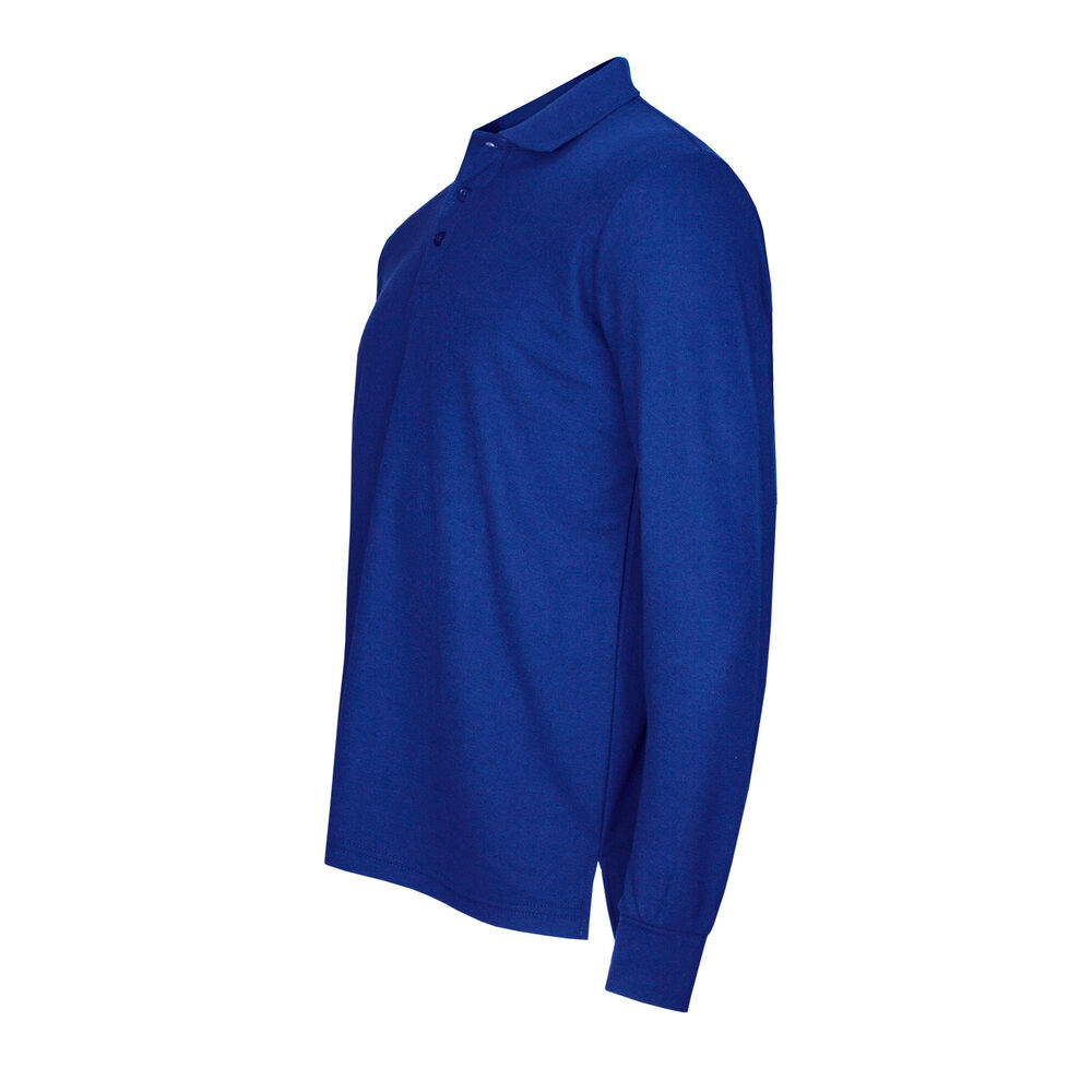 Polera Algod&oacute;n Pique Manga Larga Velox Hombre image number 1.0