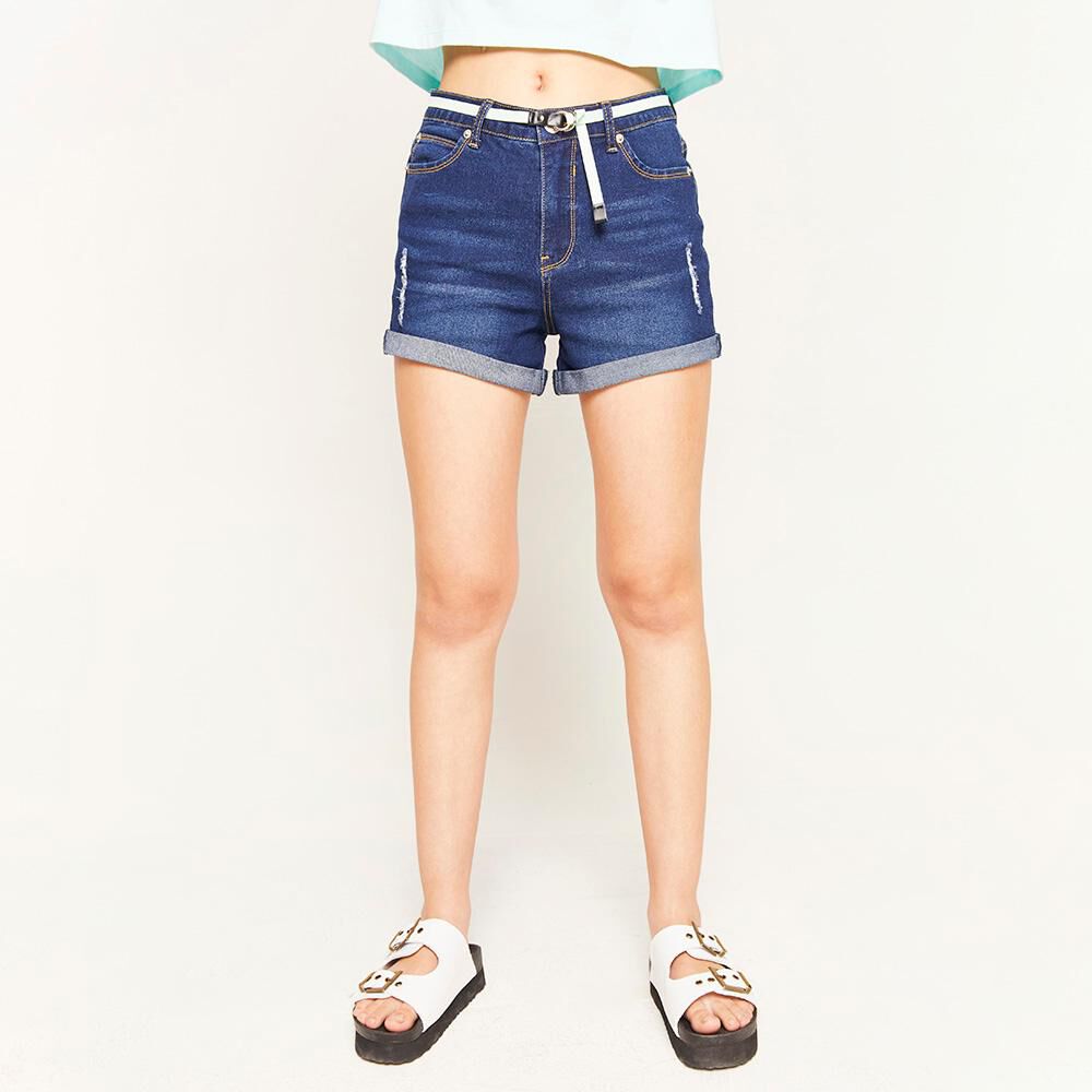 Short de mezclilla de mujer clearance