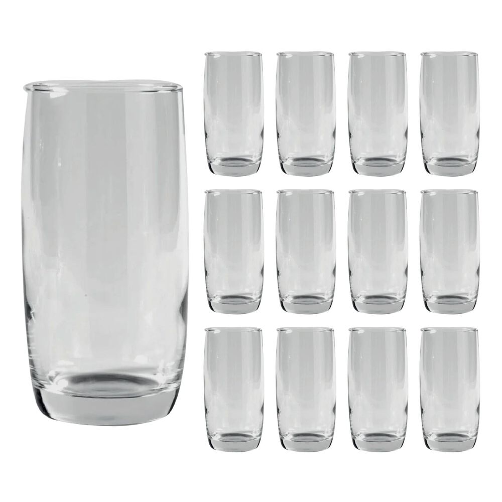 Set 12 Vasos Monterrey Transparente Largos Cristar 445 Ml image number 0.0