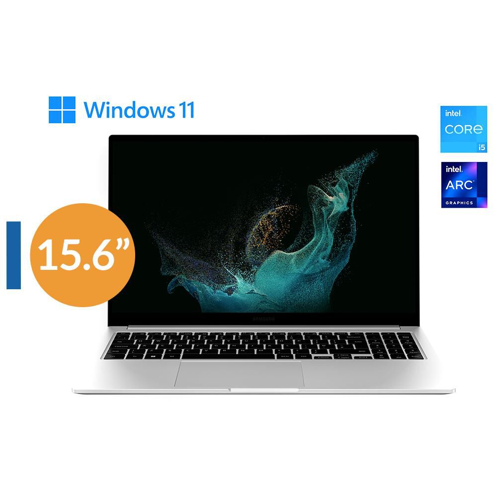Notebook 15.6" Samsung Galaxy Book 2 / Intel Core I5 / 8 GB RAM / Intel  Iris XE Graphics + Intel ARC A350M Graphics / 512 GB SSD image number 0.0