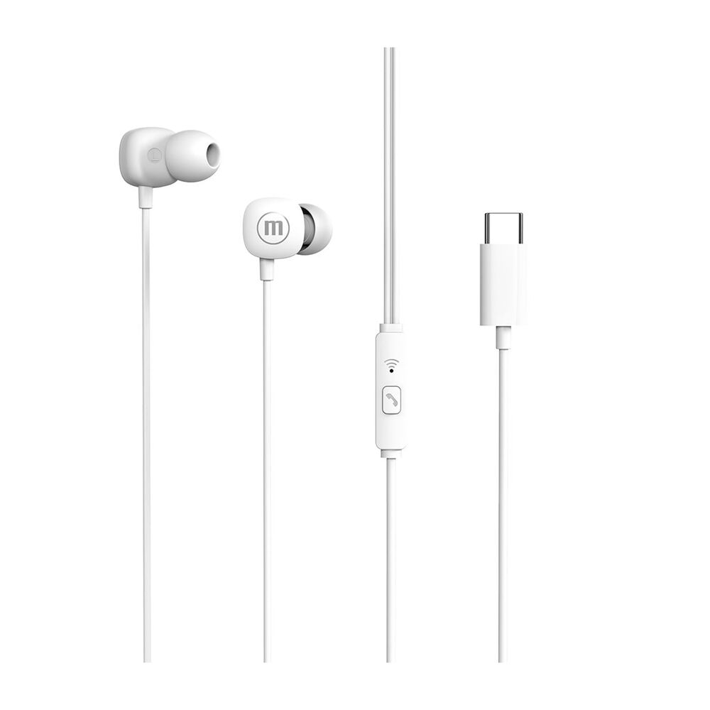 Audifonos Maxell Square+ In-ear Tipo-c Manos Libre Microfono image number 3.0