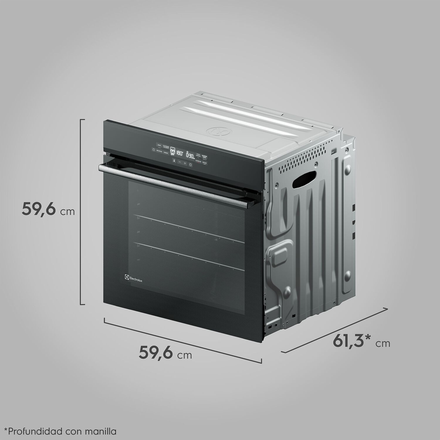 Horno Empotrable El&eacute;ctrico 80 Litros Foodsensor Oe8ef image number 3.0