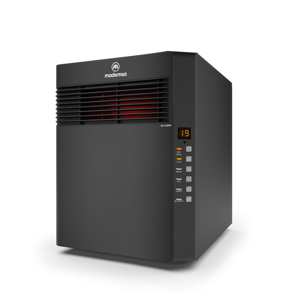 Estufa El&eacute;ctrica Mademsa Infrarroja 1500w Digital Eco Inf10 image number 6.0