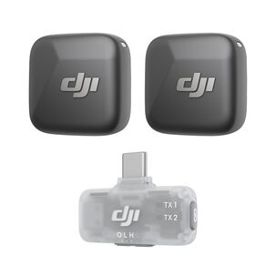 Dji Mic Mini - Son 2 Micr&oacute;fonos Inal&aacute;mbricos Profesionales