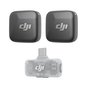 Dji Mic Mini - Son 2 Micr&oacute;fonos Inal&aacute;mbricos Profesionales