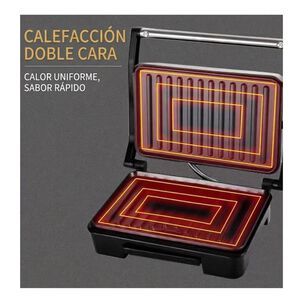 Sandwichera Grill El&eacute;ctrica 850w Antiadherente