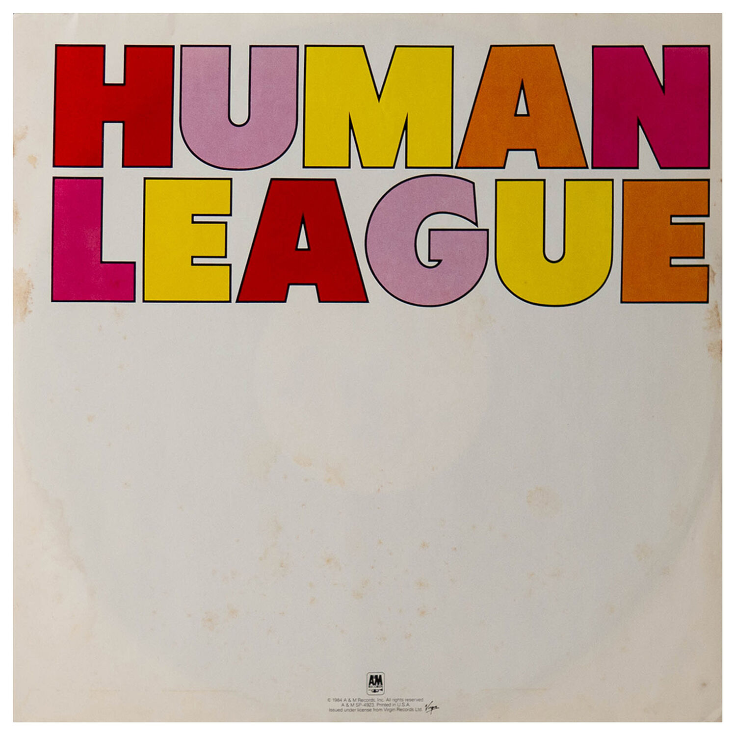 Human League - Hysteria | Vinilo Usado image number 4.0