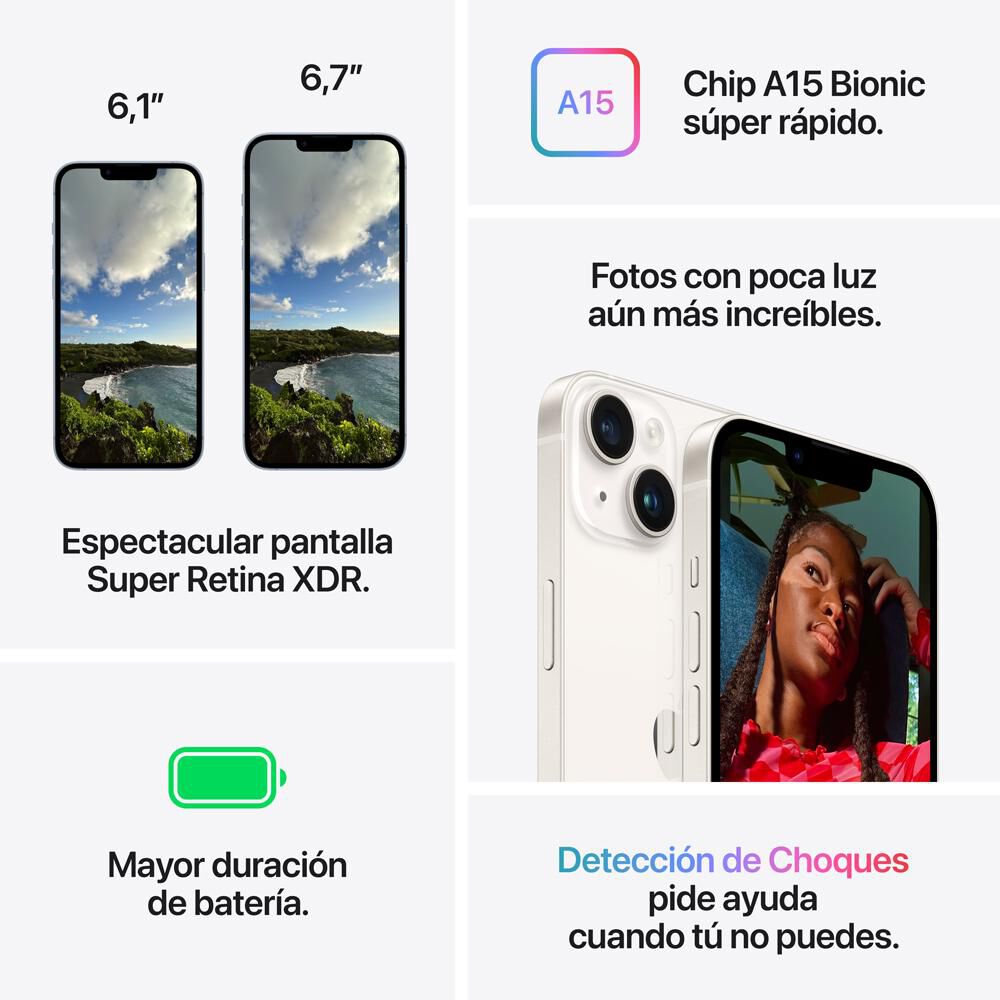 Iphone 14 Plus / 5G / 256 GB / Claro image number 4.0