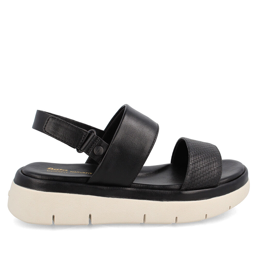 Sandalia Mujer Bata Felicia Negro image number 4.0