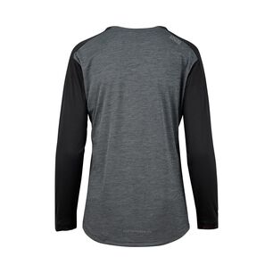 Jersey Ixs Manga Larga Mujer Flow X Grafito Negro S