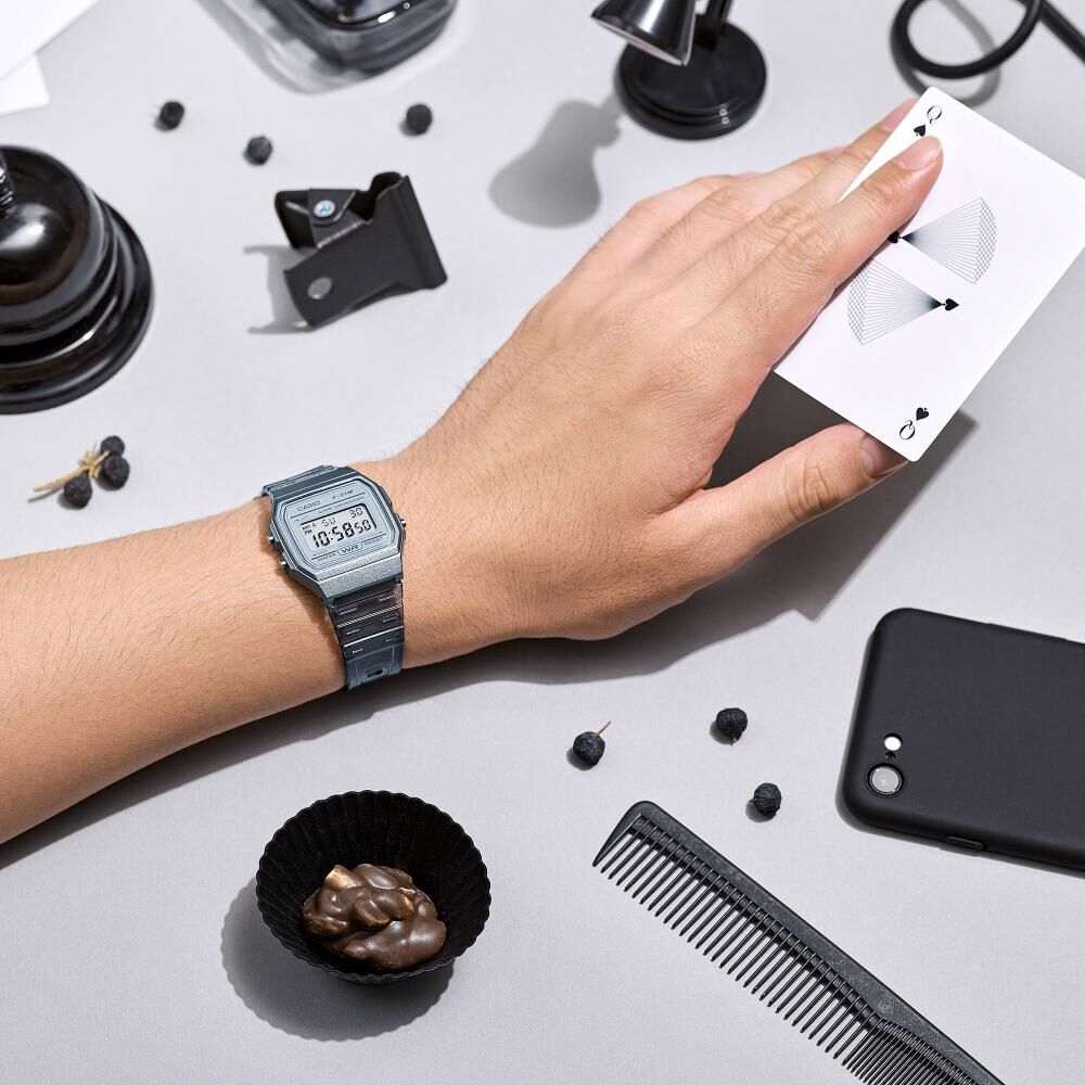 Reloj F-91ws-8 Mujer Digital Resina image number 1.0