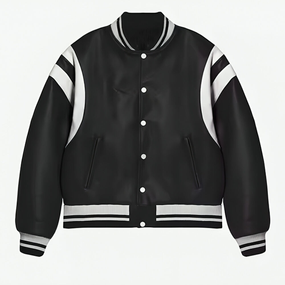 Chaqueta Universitaria Ecocuero Para Ni&ntilde;os image number 0.0