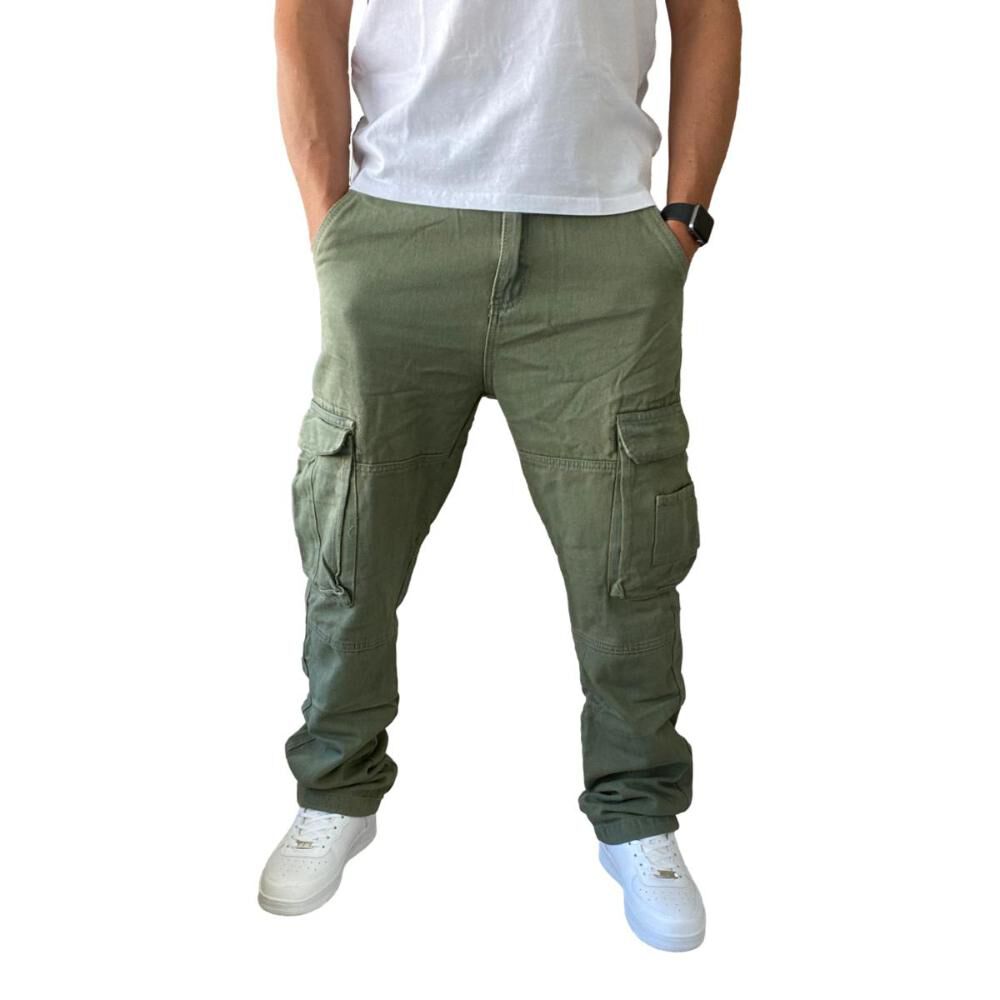 Jeans Diábolo Cargo Relaxed Fit Hombre image number 14.0