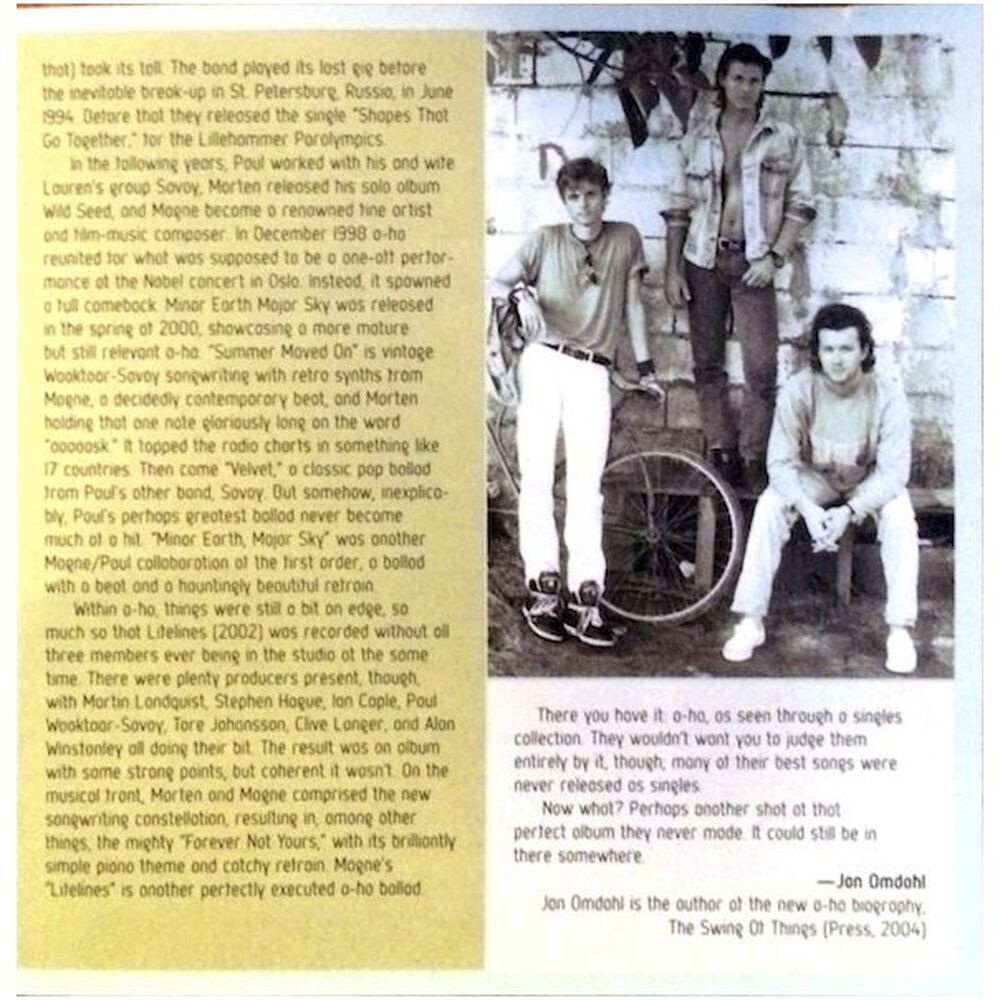 A-ha - The Singles 1984-2004 | Cd image number 8.0